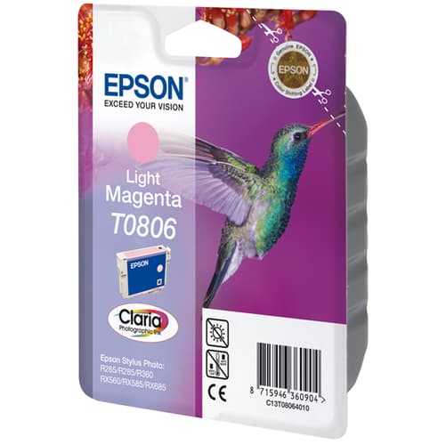 Epson T0806 - Print cartridge - 1 x light magenta — view 3
