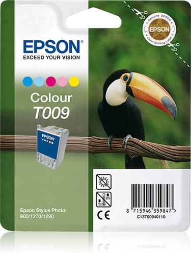 Epson T009 - Print cartridge - 1 x colour (cyan, magenta, yellow, light cyan, light magenta) - 330 pages