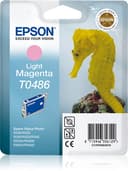 Epson Ink Cartridges, T0486, Seahorse, Singlepack, 1 x 13.0 ml Light Magenta thumbnail 1