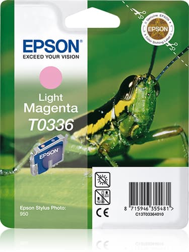Epson T0336 - Print cartridge - 1 x light magenta - 440 pages — view 1