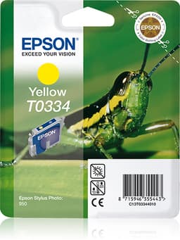 Epson T0334 - Print cartridge - 1 x yellow - 440 pages