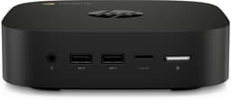 HP Chromebox Enterprise G3 - Mini - 1 x Celeron 5205U up to - RAM 4 GB - flash - eMMC 64 GB - UHD Graphics - Gigabit Ethernet, IEEE 802.11ax (Wi-Fi 6) - Bluetooth 5.0, 802.11a/b/g/n/ac/ax - Chrome OS (with Chrome Enterprise Upgrade) - monitor: none - sparkling black