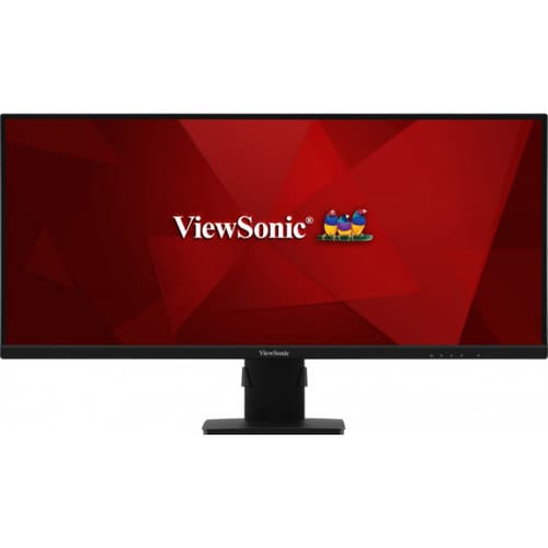 ViewSonic VA3456-MHDJ - LED monitor - 34" (34.1" viewable) - 3440 x 1440 UWQHD @ 75 Hz - IPS - 400 cd/m� - 1000:1 - HDR10 - 4 ms - 2xHDMI, DisplayPort - speakers