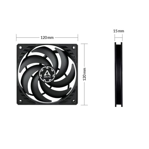 ARCTIC P12 SLIM PST FAN — view 4