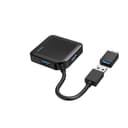 Hama USB Hub, 4 Ports, USB 3.2 Gen 1, 5 Gbit/s, Incl. USB-C Adapter thumbnail 2