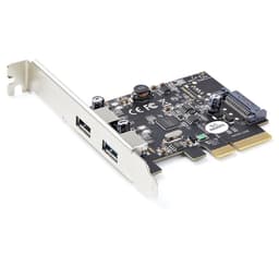 StarTech.com 2-Port USB PCIe Card 10Gbps/port - USB 3.1/3.2 Gen 2 Type-A PCI Express 3.0 x2 Host Controller Expansion Card - Windows/Linux - USB adapter - PCIe 3.0 x4 low profile - USB-C 3.1 Gen 2 x 2 - TAA Compliant