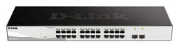 D-Link Smart+ DGS-1210-26 - Switch - smart - 24 x 10/100/1000 + 2 x Gigabit SFP - desktop, rack-mountable