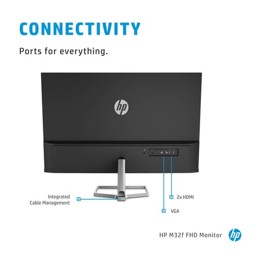 MNTR HP M32F FHD UK — view 12