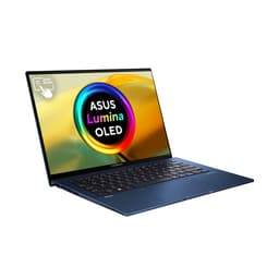 ASUS ZenBook 14 OLED UX3402VA-KN113W - 180-degree hinge design - Intel Core i5 - 1340P / up to 4.6 GHz - Evo - Win 11 Home - Intel Iris Xe Graphics - 16 GB RAM - 512 GB SSD NVMe - 14" OLED touchscreen 2880 x 1800 (2.8K) @ 90 Hz - Wi-Fi 6E, Bluetooth - ponder blue