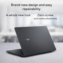 ASUS ExpertBook B1 B1403CT-I381XA - 180-degree hinge design - Intel Core 3 - N355 / up to 3.9 GHz - Win 11 Pro Education - Intel Graphics - 8 GB RAM - 128 GB SSD NVMe - 14" 1920 x 1080 (Full HD) - Gigabit Ethernet - Wi-Fi 6E, Bluetooth - gentle grey - with 1 year ASUS ZenCare thumbnail 13