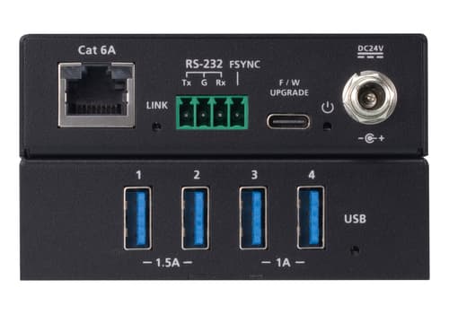 ATEN UCE33100 - Remote and local unit - USB extender - USB 3.2 Gen 1 - over CAT 6a - 4 ports - up to 100 m — view 4