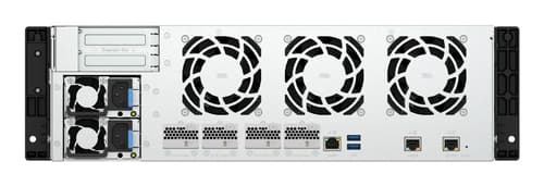 3U short-depth Rackmount NAS 12x3.5"&4x — view 11
