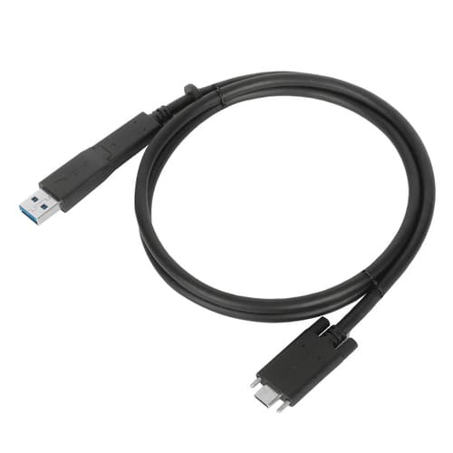 Targus - USB cable kit - thumbscrews - black - for Targus Universal, Universal DV4K, USB-C Universal QUAD 4K, USB-C Universal QUAD HD