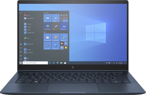 HP Elite Dragonfly G2 Notebook - Flip design - Intel Core i7 - 1165G7 / up to 4.7 GHz - Win 10 Pro 64-bit - Intel Iris Xe Graphics - 16 GB RAM - 512 GB SSD NVMe, TLC - 13.3" IPS touchscreen 1920 x 1080 (Full HD) - Wi-Fi 6 - galaxy blue - kbd: UK
