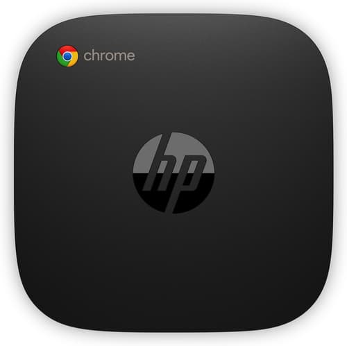 HP Chromebox G3 - Mini 1 x Core i5 10310U / up to 4.4 GHz - RAM 8 GB - flash - eMMC 64 GB - UHD Graphics - Gigabit Ethernet, IEEE 802.11ax (Wi-Fi 6) - Chrome OS - monitor: none - sparkling black — view 7