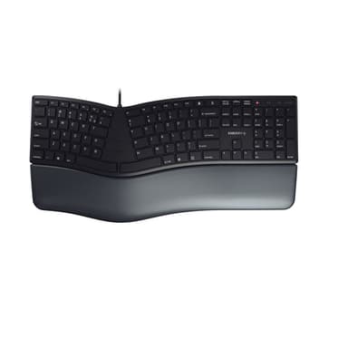 CHERRY KC 4500 ERGO - Keyboard - USB - QWERTY - English - black