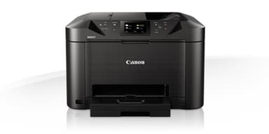 Canon MAXIFY MB5150 - Multifunction printer - colour - ink-jet - A4 (210 x 297 mm), Legal (216 x 356 mm) (original) - A4/Legal (media) - up to 22 ppm (copying) - up to 24 ipm (printing) - 250 sheets - 33.6 Kbps - USB 2.0, LAN, Wi-Fi(n), USB host