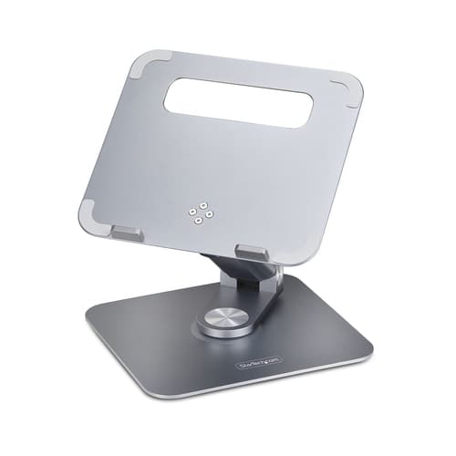 StarTech.com - Notebook stand - 360� swivel, telescopic height adjustment - desktop - silver — view 6