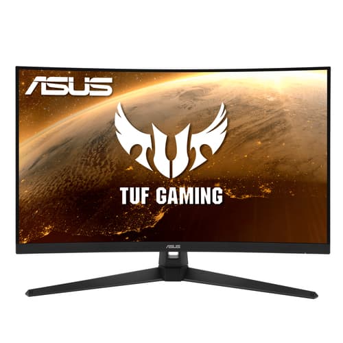 ASUS TUF Gaming VG32VQ1BR - LED monitor - gaming - curved - 31.5" - 2560 x 1440 WQHD @ 165 Hz - VA - 250 cd/m� - 3000:1 - 1 ms - 2xHDMI, DisplayPort - speakers