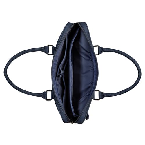 Stelvio14" Slim Laptop Bag Recycled-Blue — view 3