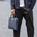 Stelvio14" Slim Laptop Bag Recycled-Blue thumbnail 11