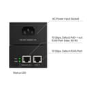 TP-Link Omada POE370S V1 - PoE injector - 10G - 60 Watt - output connectors: 1 thumbnail 3