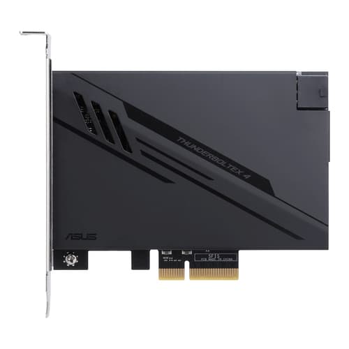 ASUS ThunderboltEX 4 - Thunderbolt adapter - PCIe 3.0 x4 - Thunderbolt 4 x 2 - black