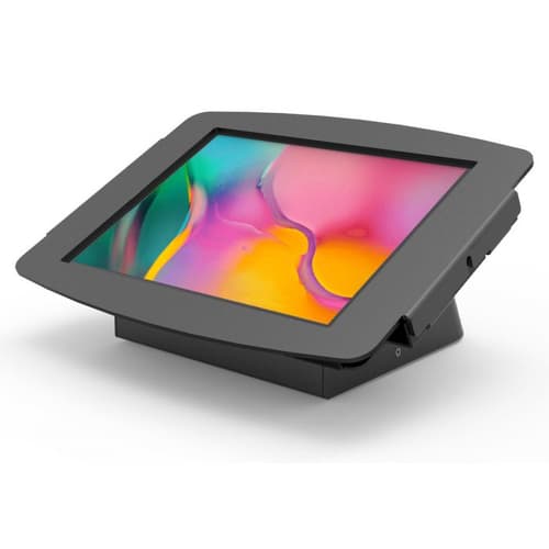 Compulocks Galaxy Tab A 8.4" Space Enclosure Wall Mount - Enclosure - for tablet - lockable - high-grade aluminium - black - screen size: 8.4" - mounting interface: 100 x 100 mm - wall-mountable - for Samsung Galaxy Tab A (8.4 in)