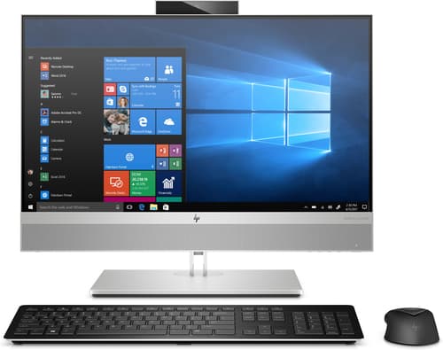 HP EliteOne 800 G6 - All-in-one - Core i5 10500 / up to 4.5 GHz - vPro - RAM 8 GB - SSD 256 GB - NVMe, TLC - UHD Graphics 630 - Gigabit Ethernet - Win 10 Pro 64-bit - monitor: LED 23.8" 1920 x 1080 (Full HD) touchscreen - keyboard: UK — view 3