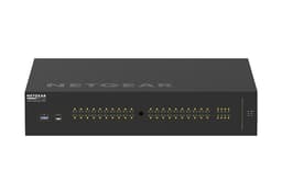NETGEAR AV Line M4250-40G8XF-PoE++ - Switch - L3 - Managed - 40 x 10/100/1000 (PoE++) + 8 x 1 Gigabit / 10 Gigabit SFP+ - side to side airflow - rack-mountable - PoE++ (2880 W)