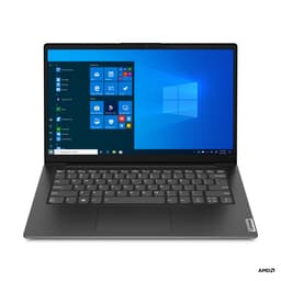 Lenovo V14 G2 ALC 82KC - AMD Ryzen 5 - 5500U / up to 4 GHz - Win 11 Pro - Radeon Graphics - 8 GB RAM - 256 GB SSD NVMe - 14" TN 1920 x 1080 (Full HD) - Gigabit Ethernet - Wi-Fi 5 - black - kbd: UK