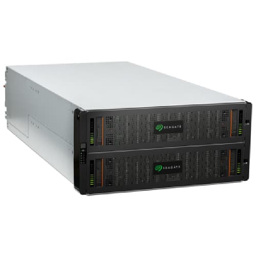 Seagate Exos X 5U84 - Solid state / hard drive array - 84 bays (SAS-3) - SAS 12Gb/s (external) - rack-mountable - 5U