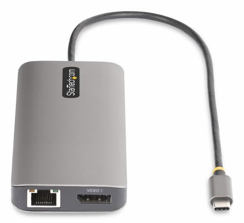 StarTech.com USB-C Triple-Monitor Multiport Adapter, HDMI/DP/Card Reader - Docking station - USB-C 3.2 Gen 1 / Thunderbolt 3 / Thunderbolt 4 - HDMI, 2 x DP - 1GbE — view 12