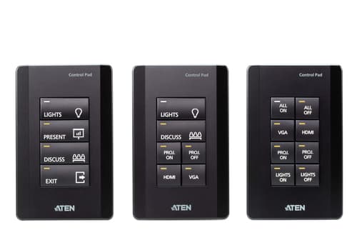 ATEN VanCryst VK0100 - Keypad - wired - 10/100 Ethernet - black — view 3