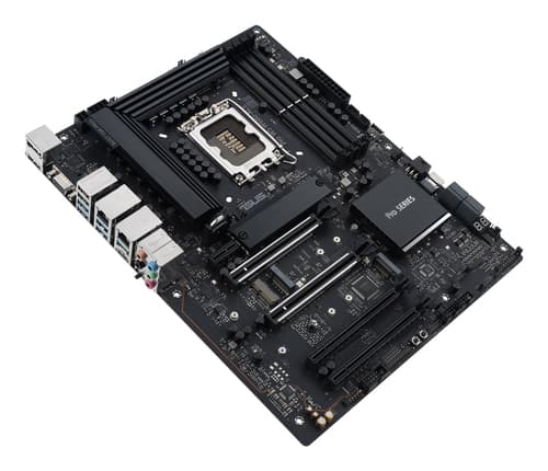 ASUS Pro WS W680-ACE - Motherboard - ATX - LGA1700 Socket - W680 Chipset - USB-C 3.2 Gen2, USB 3.2 Gen 1, USB-C 3.2 Gen 2x2, USB 3.2 Gen 2 - 2 x 2.5 Gigabit LAN - onboard graphics (CPU required) - HD Audio (8-channel) — view 8