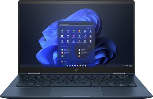 HP Elite Dragonfly G2 Notebook - Flip design - Intel Core i7 - 1165G7 / up to 4.7 GHz - Win 10 Pro 64-bit - Intel Iris Xe Graphics - 16 GB RAM - 512 GB SSD (32 GB SSD cache) NVMe - 13.3" IPS touchscreen HP SureView Reflect 1920 x 1080 (Full HD) - Wi-Fi 6 - galaxy blue - kbd: UK