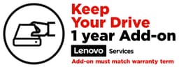 Lenovo Keep Your Drive - Extended service agreement - 1 year - for P/N: 83MAS00400