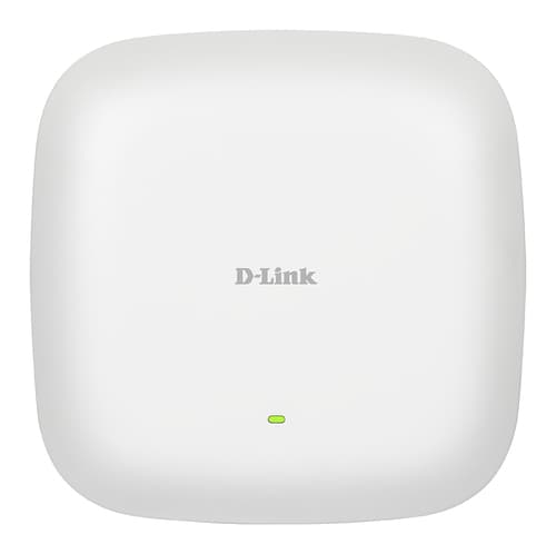 Nuclias Connect DAP-X2850 - Radio access point - 2 ports - Wi-Fi 6 - 2.4 GHz, 5 GHz - wall / ceiling mountable