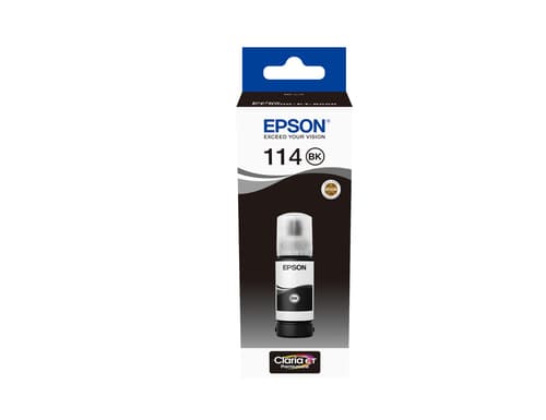 Epson 114 - 70 ml - black - original - ink refill - for EcoTank ET-8500, ET-8550