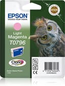 Epson T0796 - Print cartridge - 1 x light magenta - blister with RF alarm thumbnail 1