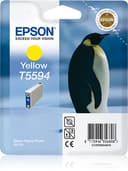 Epson T5594 - Yellow - original - blister with RF/acoustic alarm - ink cartridge - for Stylus Photo RX700 thumbnail 1