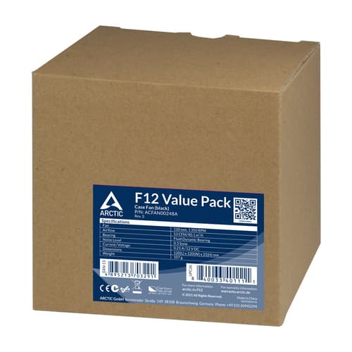 ARCTIC F12 FANS 5PK — view 6