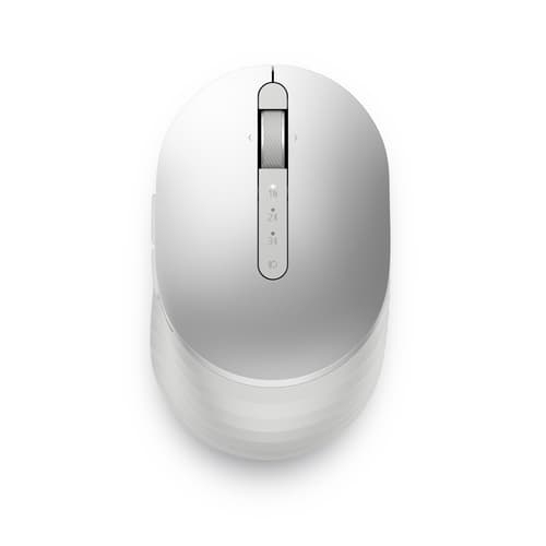 Dell Premier MS7421W - Mouse - optical - 7 buttons - wireless - 2.4 GHz, Bluetooth 5.0 - platinum silver - with 3 years NBD Advance Exchange
