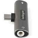 StarTech.com USB C Audio & Charge Adapter, USB-C Audio Adapter w/ 3.5mm TRRS Headphone/Headset Jack and 60W USB Type-C Power Delivery Pass-through Charger, For USB-C Phone/Tablet/Laptop - USB-C to Audio & Charging (CDP235APDM) - Docking station - USB-C