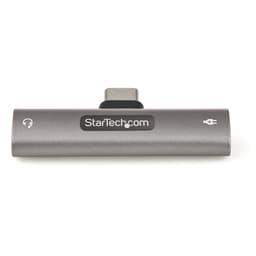 StarTech.com USB C Audio & Charge Adapter, USB-C Audio Adapter w/ 3.5mm TRRS Headphone/Headset Jack and 60W USB Type-C Power Delivery Pass-through Charger, For USB-C Phone/Tablet/Laptop - USB-C to Audio & Charging (CDP235APDM) - Docking station - USB-C