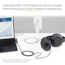 StarTech.com USB C Audio & Charge Adapter, USB-C Audio Adapter with USB-C Audio Headphone/Headset Port and 60W USB Type-C Power Delivery Pass-through Charger, For USB-C Phone/Tablet/Laptop - USB-C Audio/Charging (CDP2CAPDM) - Docking station - USB-C thumbnail 10