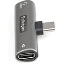 StarTech.com USB C Audio & Charge Adapter, USB-C Audio Adapter with USB-C Audio Headphone/Headset Port and 60W USB Type-C Power Delivery Pass-through Charger, For USB-C Phone/Tablet/Laptop - USB-C Audio/Charging (CDP2CAPDM) - Docking station - USB-C thumbnail 5