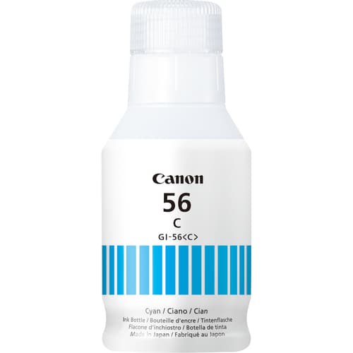 Canon GI 56 C - Cyan - original - ink refill - for MAXIFY GX5050, GX6050, GX6550, GX7050