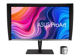 ASUS ProArt PA32UCG-K - LED monitor - 32" - 3840 x 2160 4K @ 120 Hz - IPS - 1600 cd/m� - 1000:1 - DisplayHDR 1400 - 5 ms - 3xHDMI, DisplayPort, Thunderbolt 3 - speakers