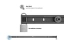 *Non Cancellable/Non Returnable (NCNR)* M UNIVERSAL WALLMOUNT BLACK LARGE thumbnail 13